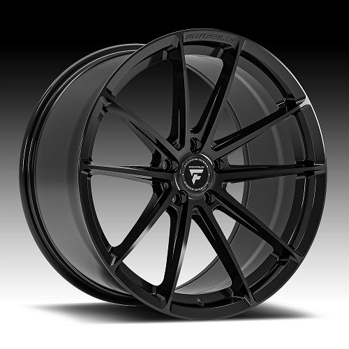 Fittipaldi 362B Gloss Black Custom Wheels 1